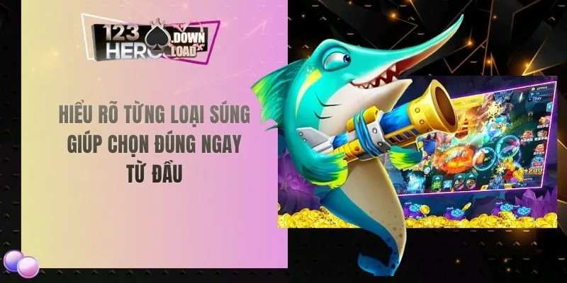 Hiểu rõ từng loại súng giúp chọn đúng ngay từ đầu